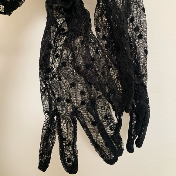 NWT For Love & Lemons Jourdan Off The Shoulder Mini Dress Size XL Polka dot - Picture 13 of 13